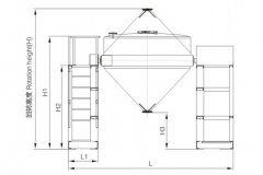 方锥混合机图纸